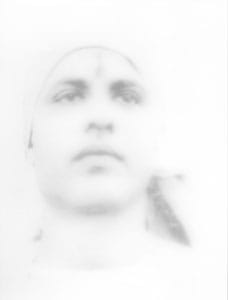 Bapuji as a young man