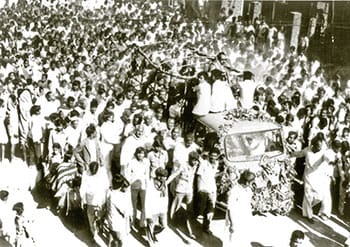 Bapuji's Funeral Procession